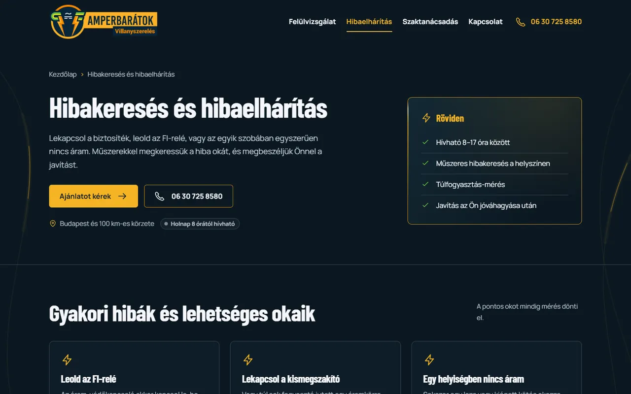 Hibakeresés és hibaelhárítás